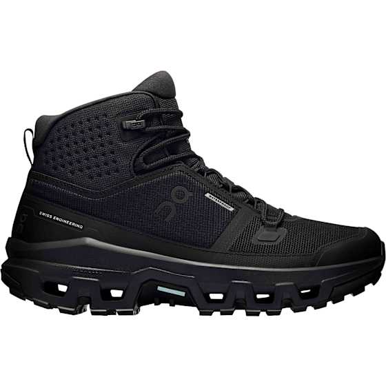 On Women"s Cloudrock Mid Waterproof Black/Black 38.5 - main photo