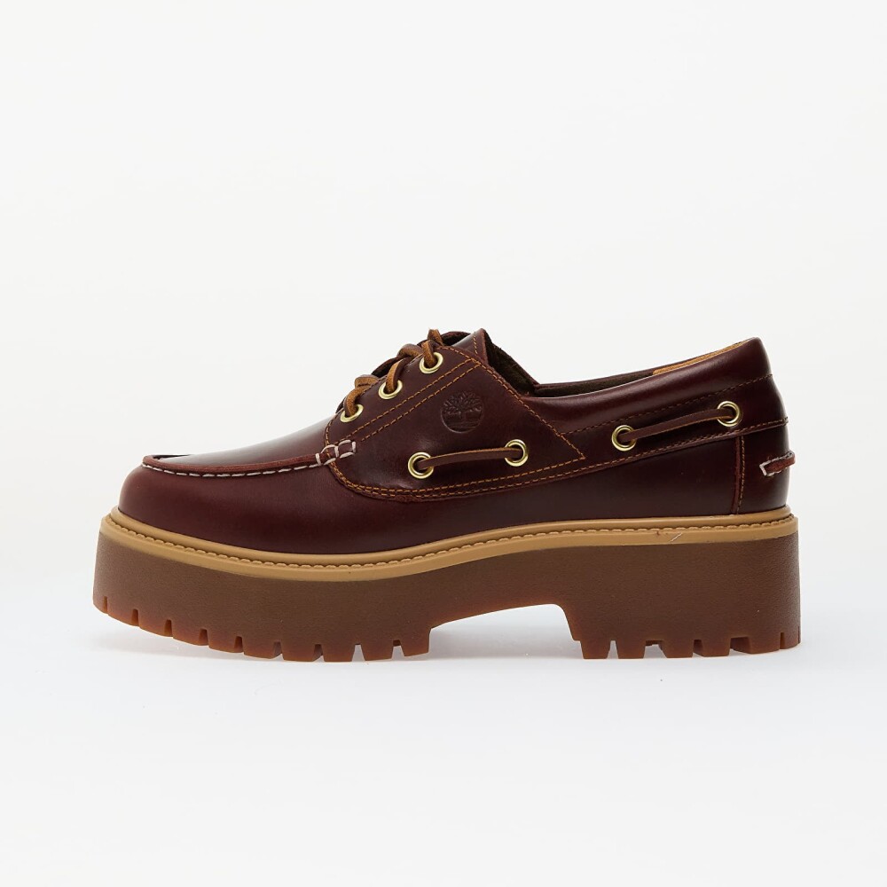 Timberland Stone Street Boat Shoe Rootbeer   Brown   38 - main photo