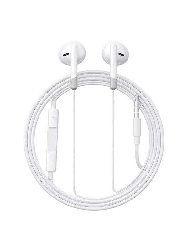 Joyroom Wired Earphones JR-EW01 Half in Ear (White)