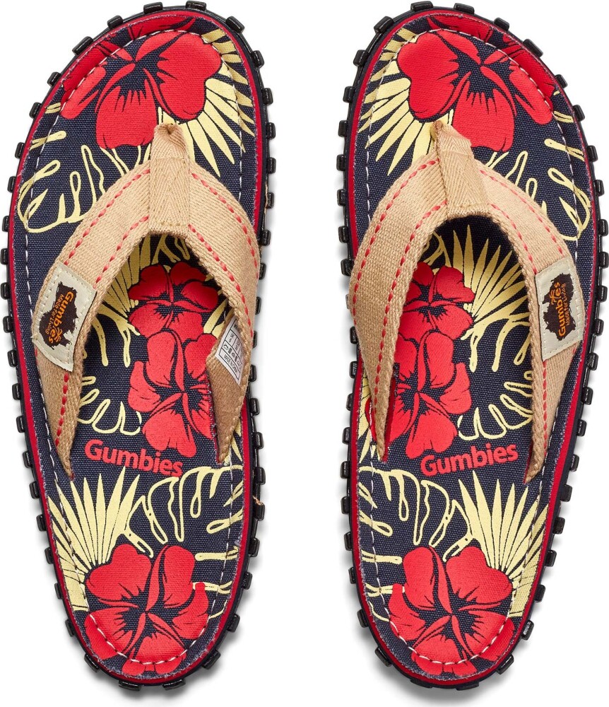 Gumbies Unisex Islander Denim Hibiscus 47 - main photo