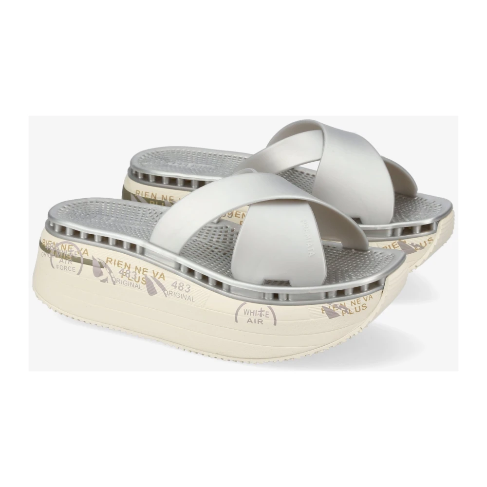Premiata, Dame, Sko, Grå, 41 EU, - side b