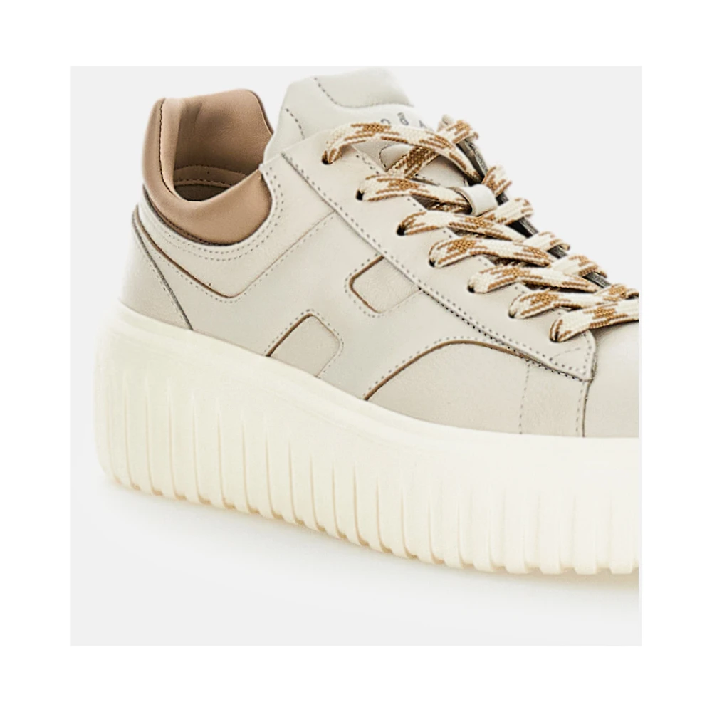 Hogan Dame Sko Beige 40 EU, - side b