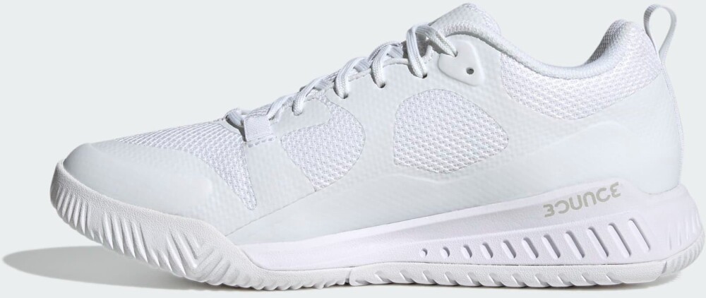 Adidas Court Team Bounce 2.0 Dame Cloud White/Silver Metallic/Grey One 38 - side a