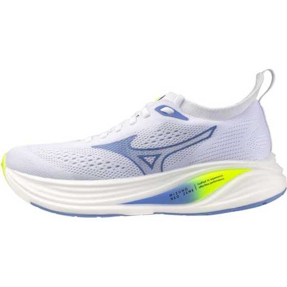 Mizuno Women's Neo Zen 2 White/ultramarine/lightning Yellow 39.5 - side a