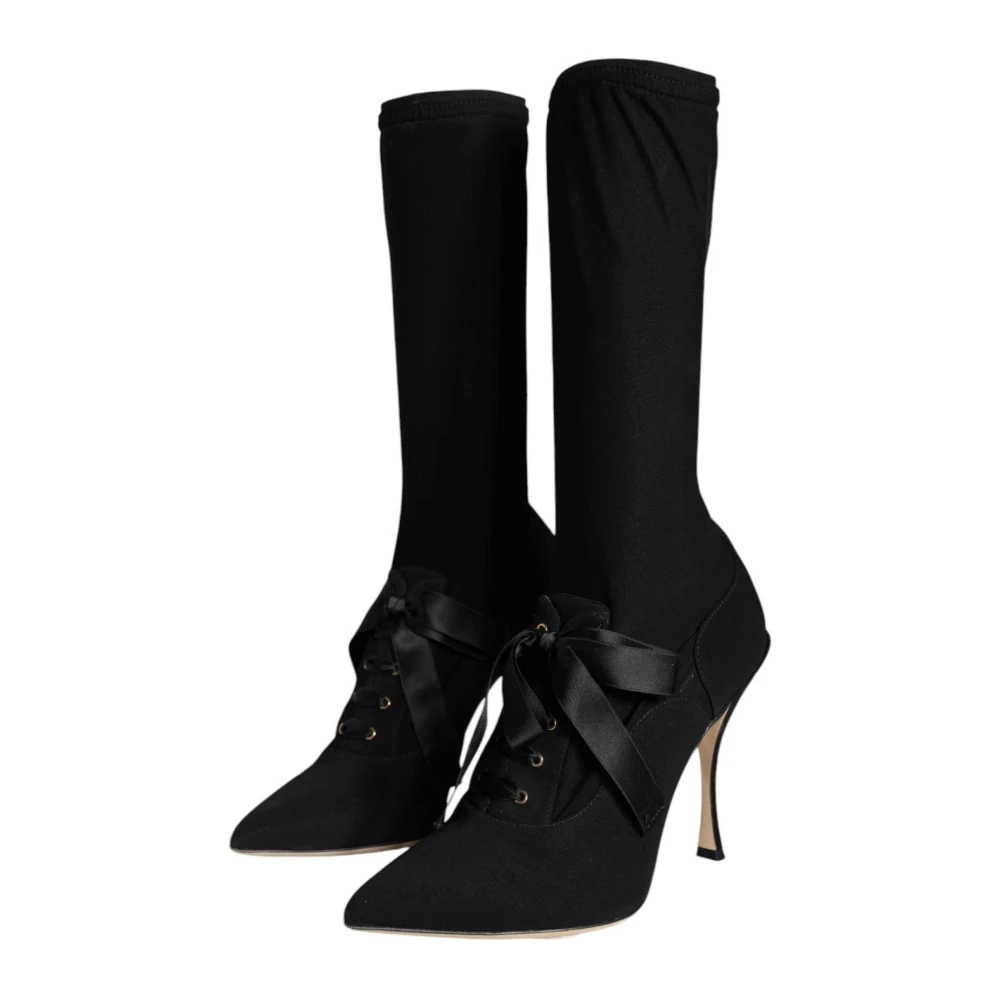 Dolce & Gabbana Dame Sko Svart 37 EU - side a