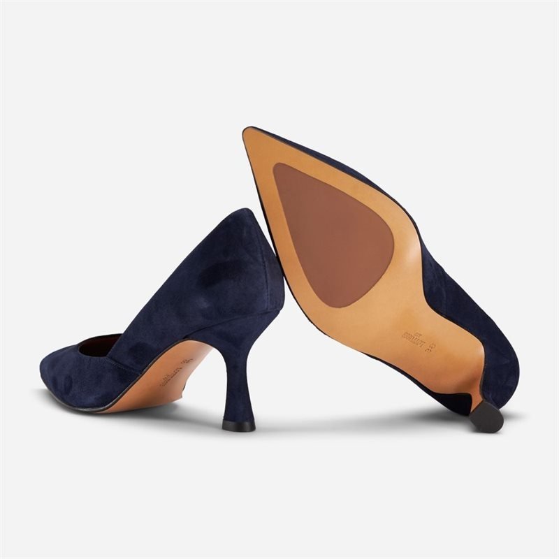Lottusse Carla Pumps - Velour Marino 40 - side b