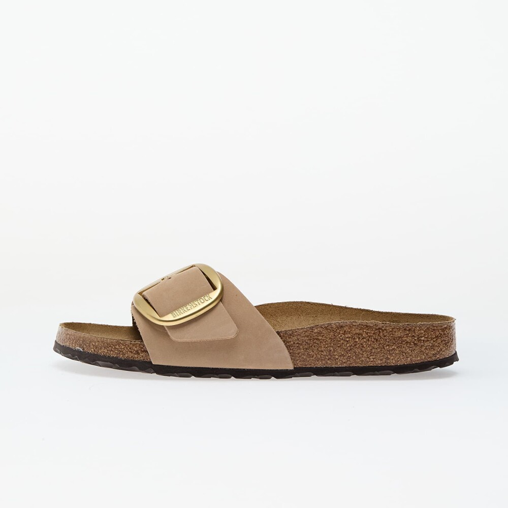 Birkenstock Madrid Big Buckle Natural Leather Nubuck Sandcastle EUR 39 - main photo