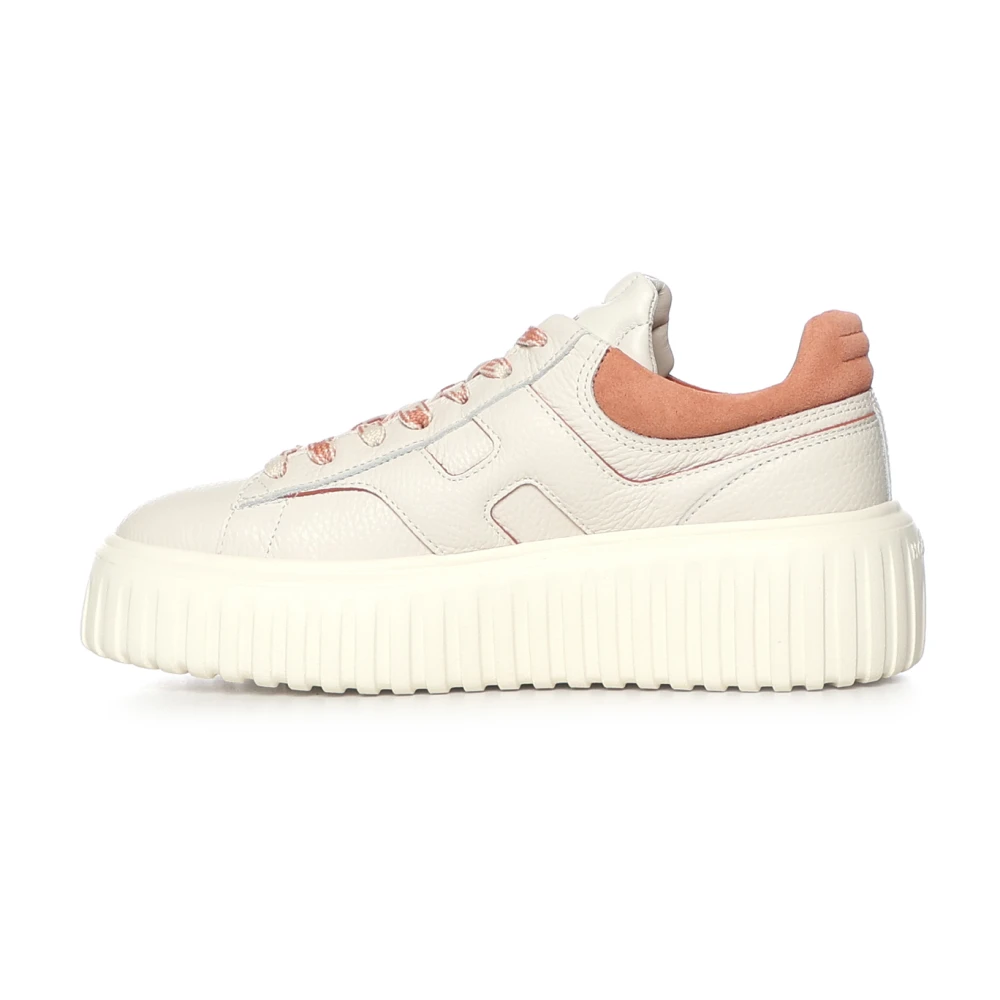 Hogan Dame Sko Beige 39 EU, - side b