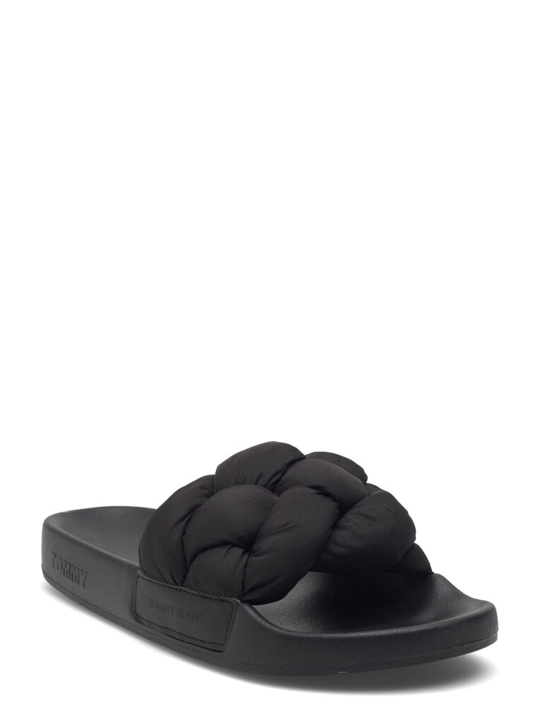 Tommy Hilfiger Tjw Braided Slides Black 38 - main photo