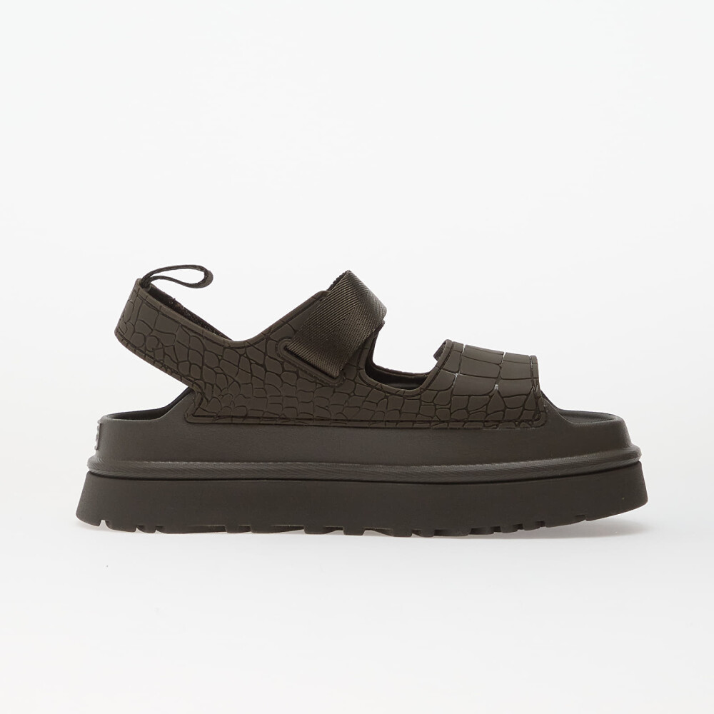 UGG W Goldenglow Embossed   Brown   36 - side b