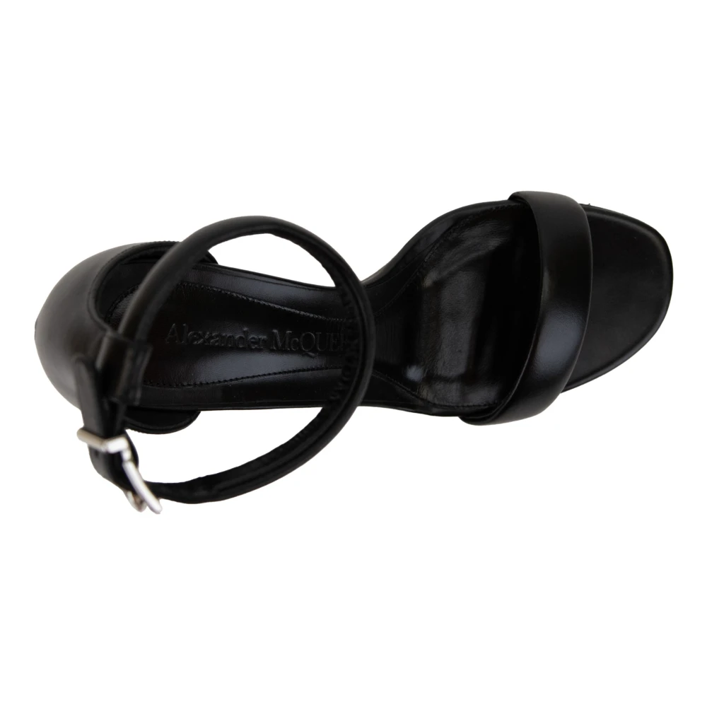 Alexander McQueen Dame Sko Svart 37 EU - side b