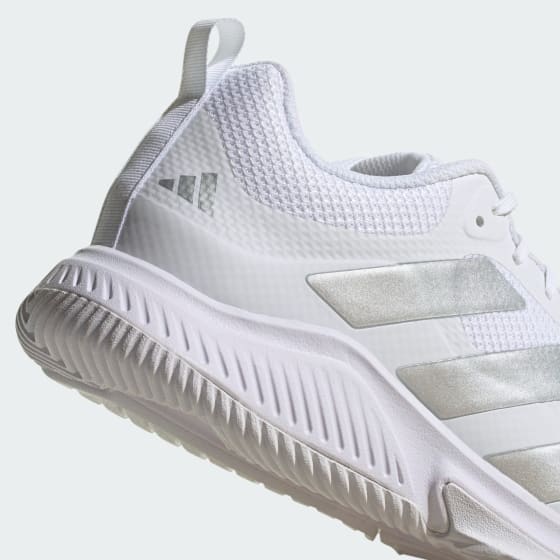Adidas Court Team Bounce 2.0 Dame Cloud White/Silver Metallic/Grey One 42 - main photo