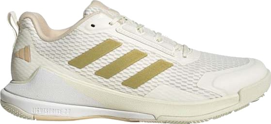 Adidas Novaflight 2 W Owhite/Goldmt/Crysan 36 2/3 (Uk 4) Innendørssko - main photo