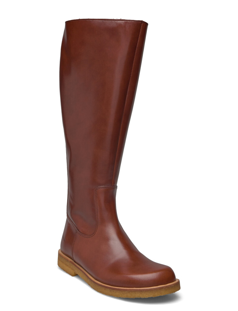 ANGULUS Booties - Flat - With Zipper - Brown - 39 - main photo