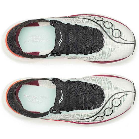 Saucony Unisex Endorphin Elite 2 White/crimson 46 - side b