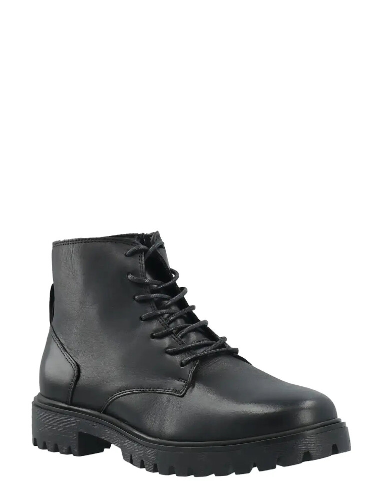 Bianco Biagina Lace Up Boot Smooth Leather - Black - 40 - main photo
