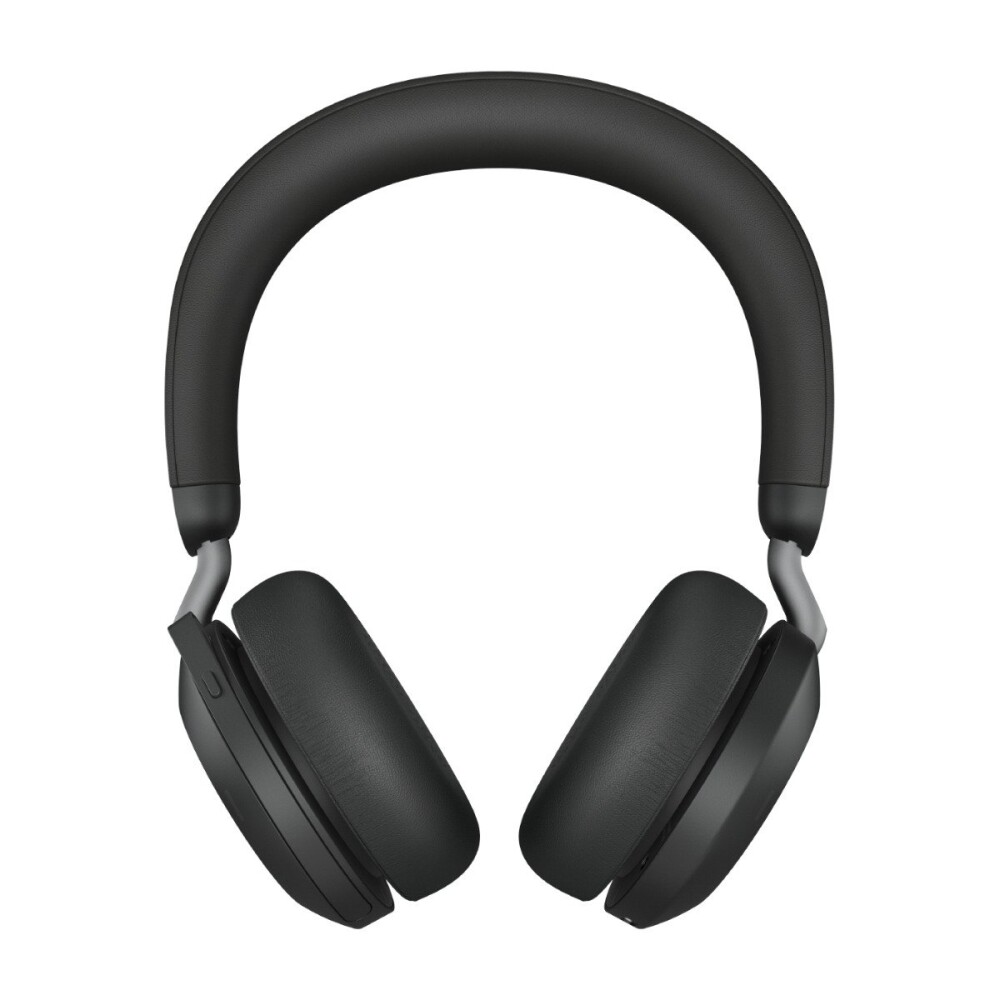 Jabra Evolve2 75 Link380c Uc + Bordstativ Hodesett Usb-c Optimert For Uc Stereo Svart