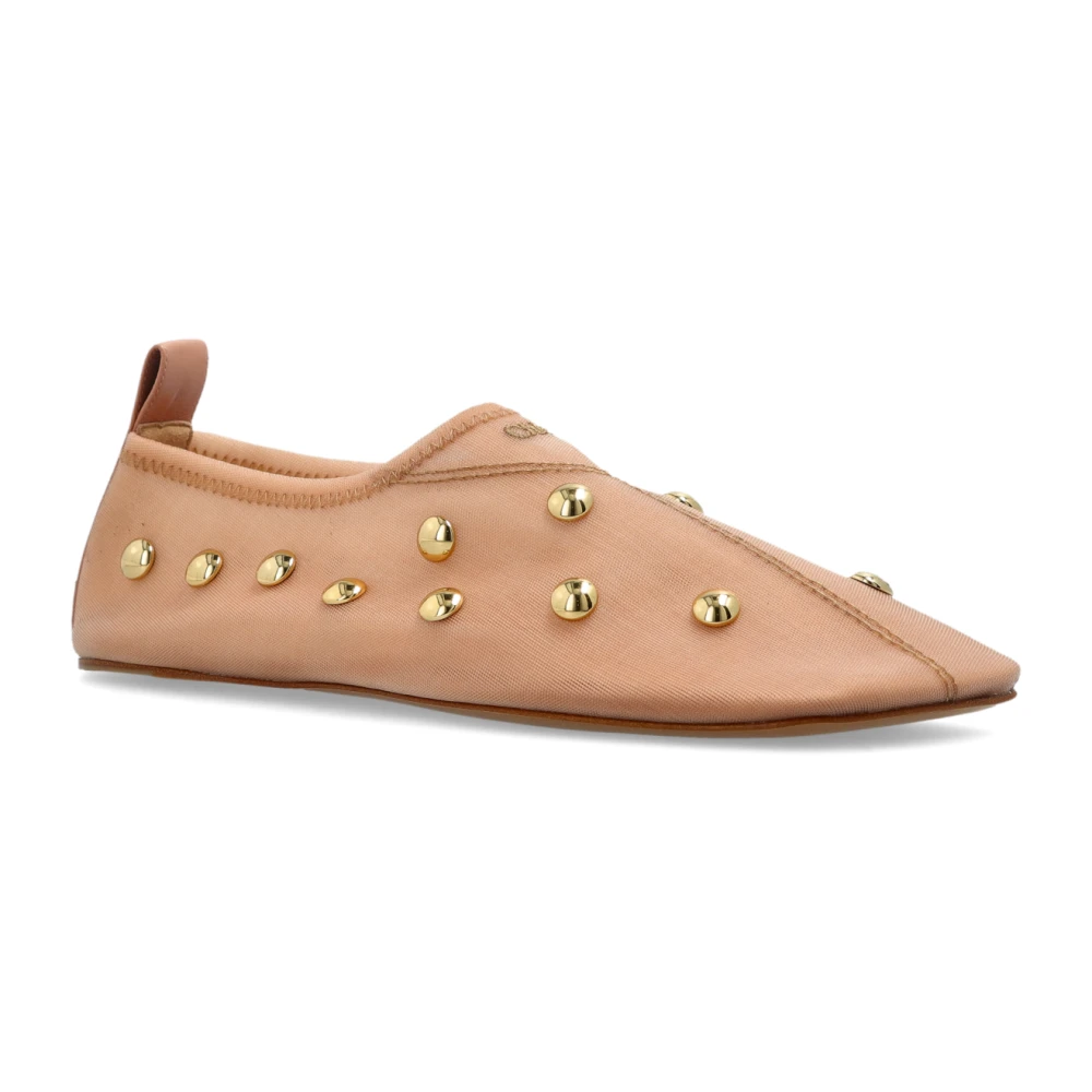 Chloé Dame Sko Rosa 37 EU, - side b