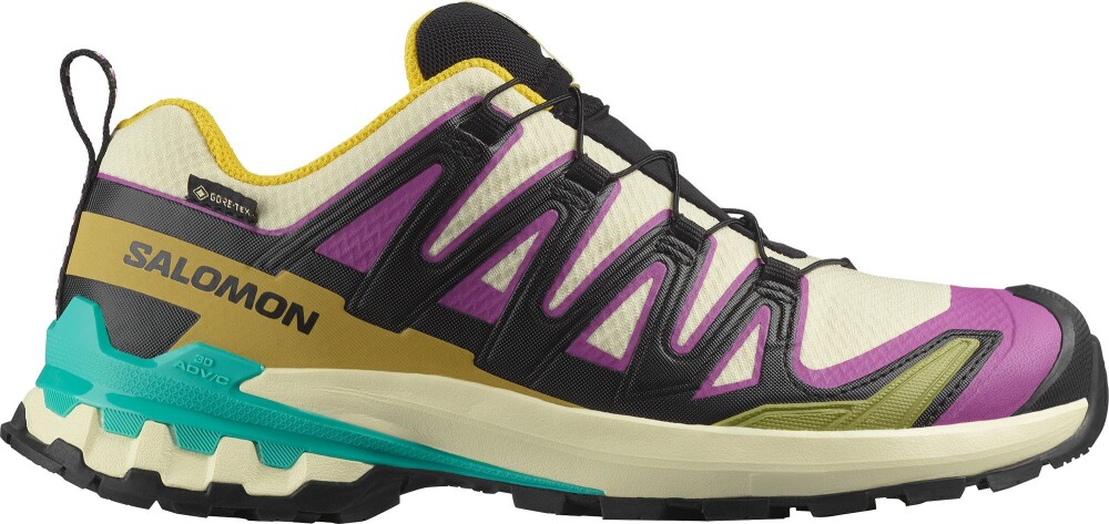 Salomon Women's XA Pro 3d V9 GORE TEX Transparent Yellow/Black / Waterfall Transparent Yellow / Black / Waterfall 37 1/3 - main photo