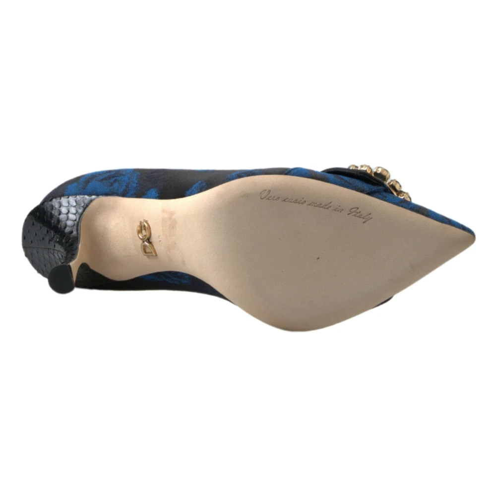 Dolce & Gabbana Dame Sko Blå 37 1/2 EU, - side b
