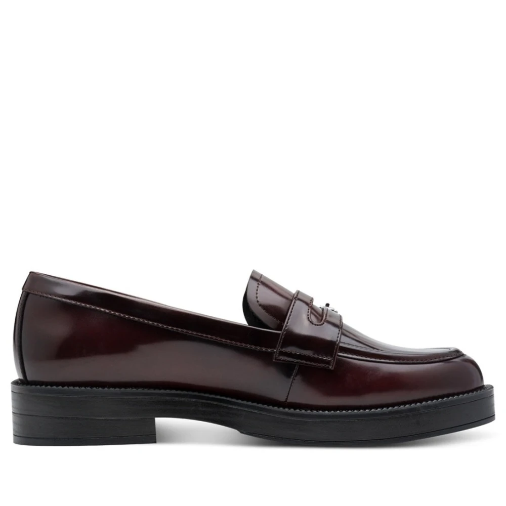 Tamaris Loafers Women Slip on Rød - side a