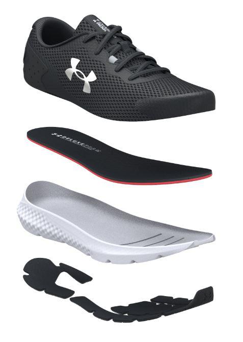 Under Armour Women's Ua Charged Rogue 3 Sort 40.5 Woman - side b