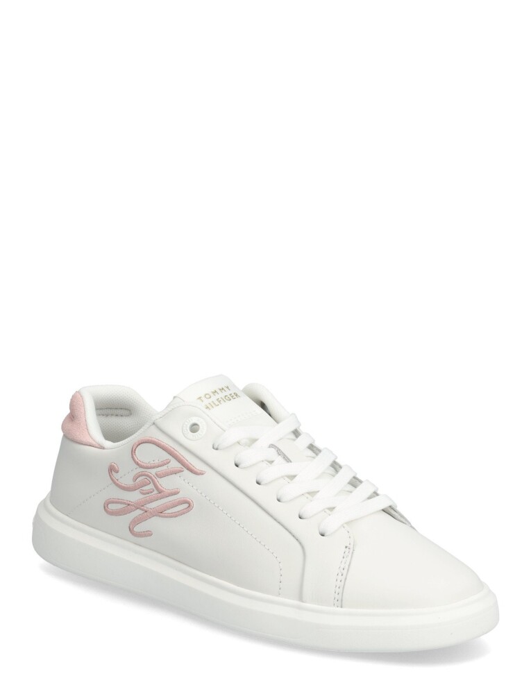 Tommy Hilfiger Th Icon Court Script   White   37 - main photo