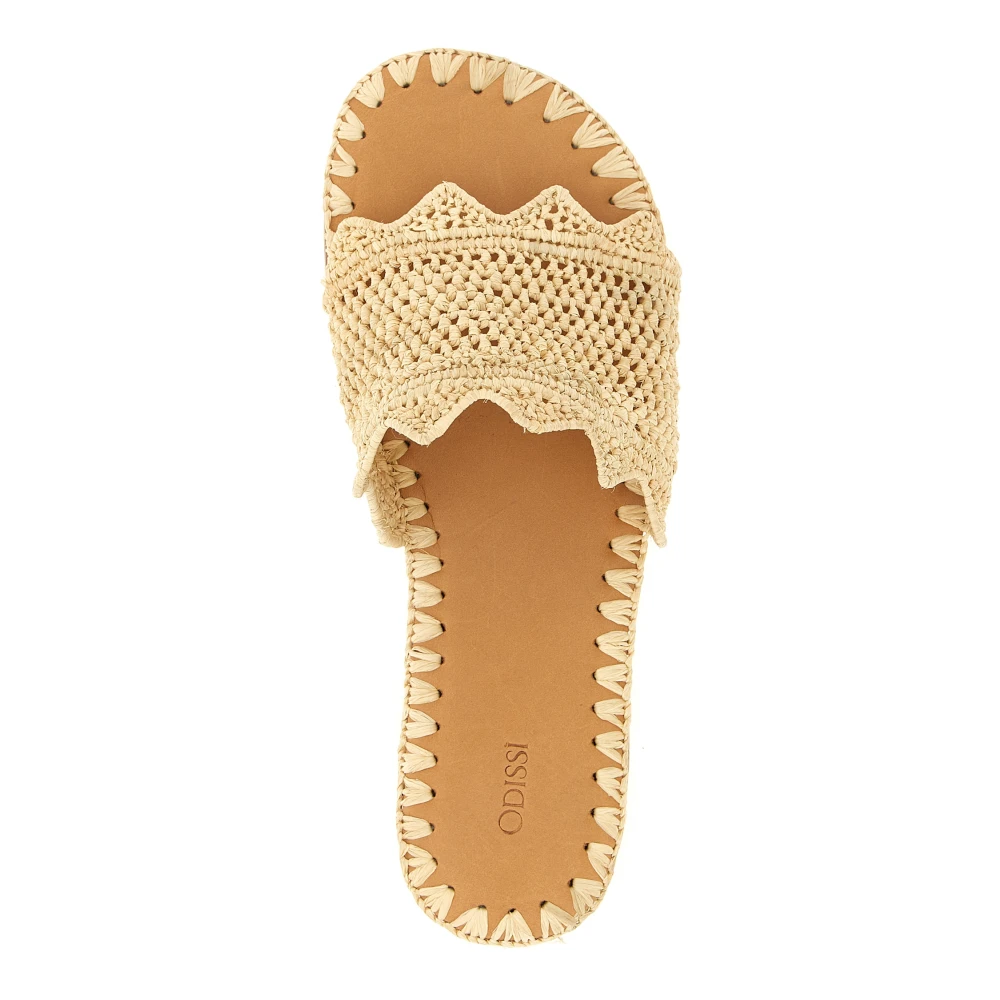 Odissi Dame Sko Beige 37 EU, - side b