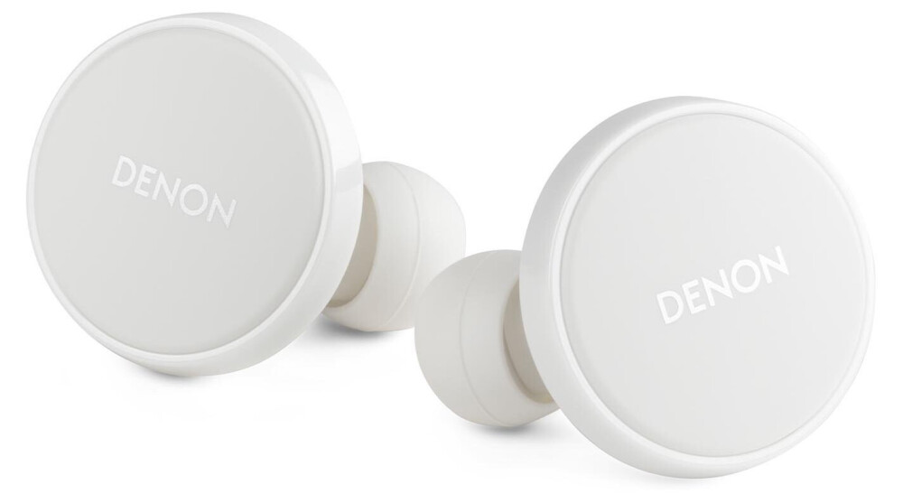Denon PerL Pro Trådløs in-ear hodetelefon Hvit