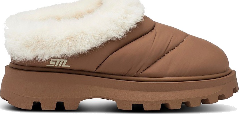 Steve Madden Slippers Fireplace Slip on Brun - main photo