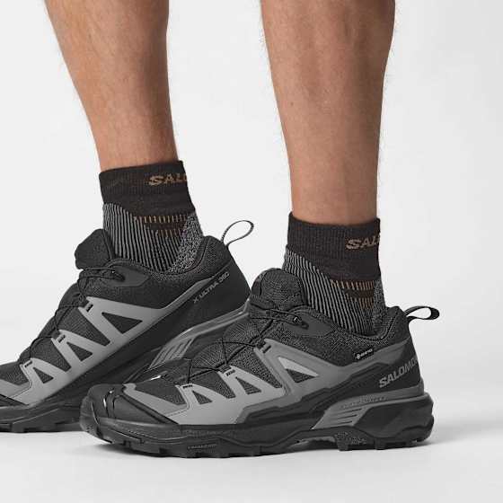 Salomon X Ultra 360 GTX Black/Magnet/Quiet Shade 42 2/3 - side b
