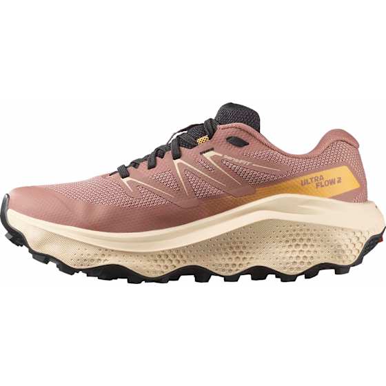 Salomon Ultra Flow 2 GTX Dame Burlwood/Tender Peach/Warm Apricot 38 2/3 - side a