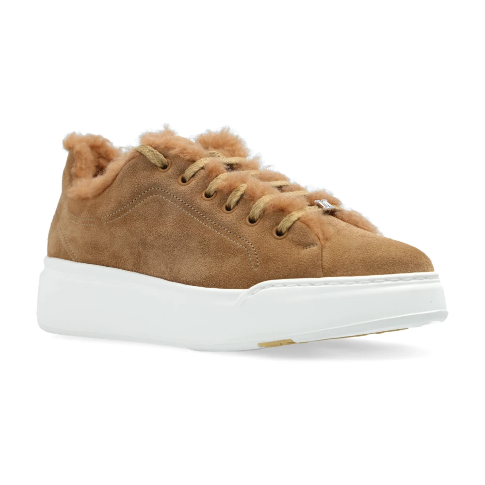 Max Mara Max Mara Dame Sko Beige 38 1/2 EU - side b