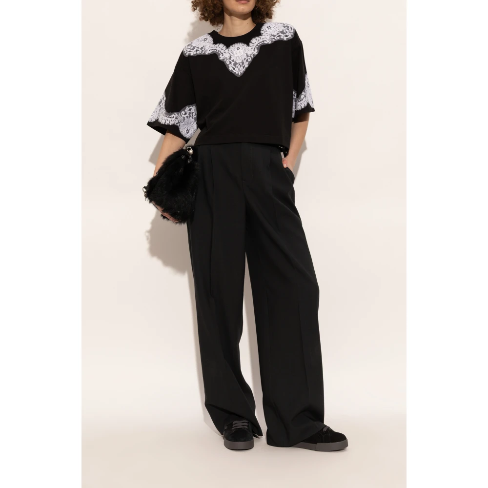 Dolce & Gabbana Dame Sko Svart 38 EU - side a