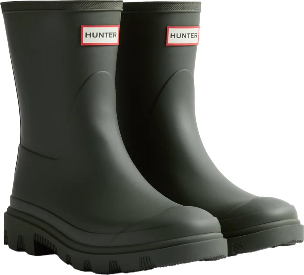 Hunter Unisex Downpour Short Boot Grønn 36 - main photo