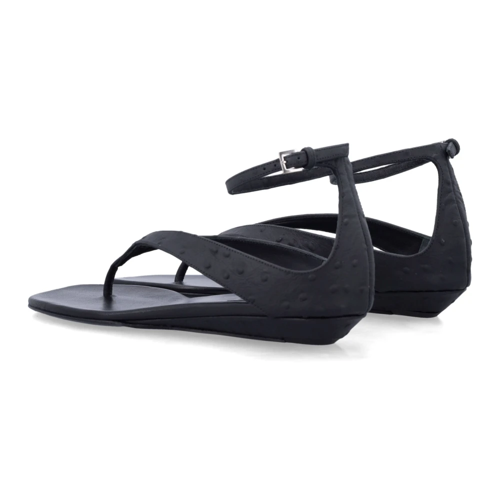 Loulou Studio Dame Sko Svart 37 EU, - side a