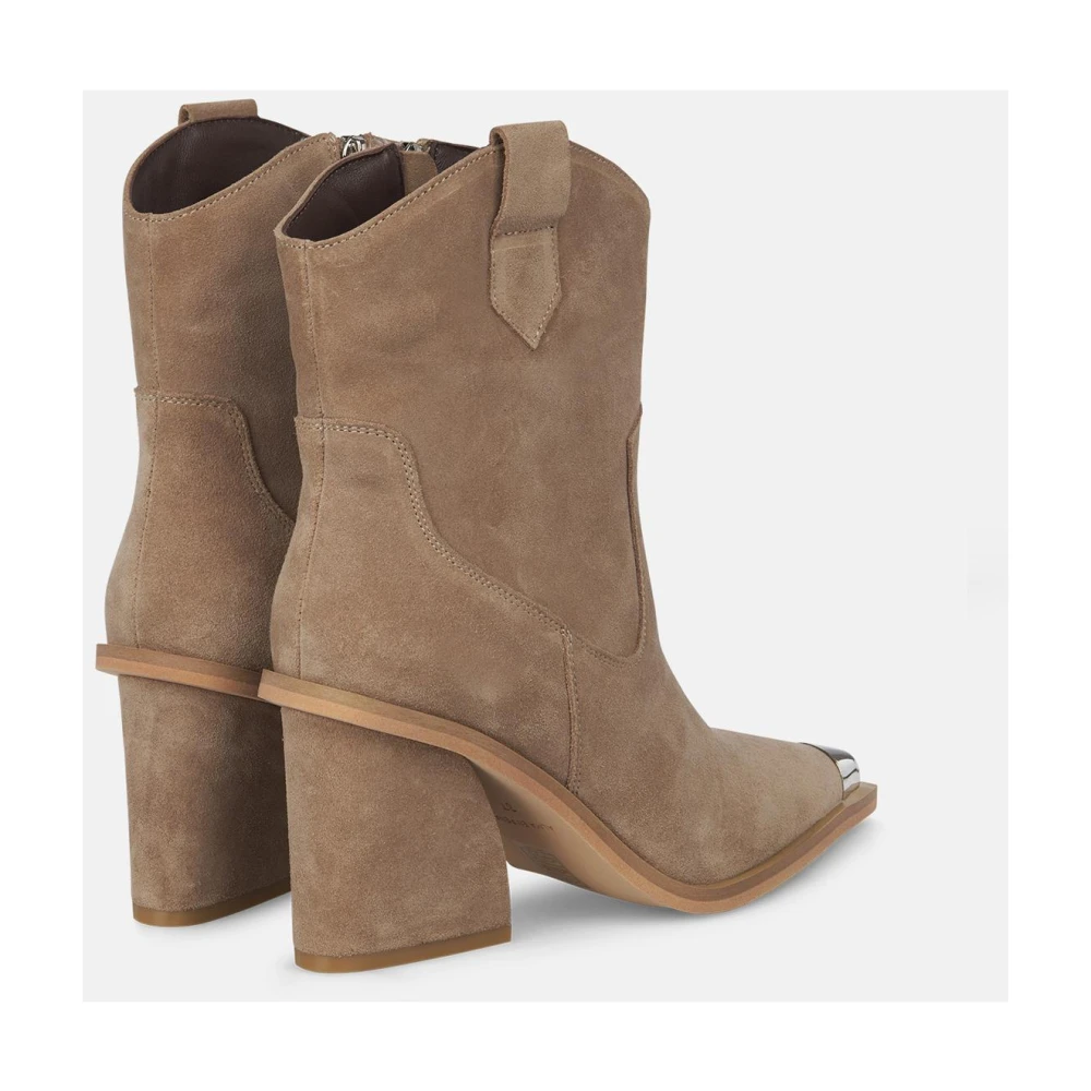 Alma EN Pena Dame Sko Beige 37 EU, - side a