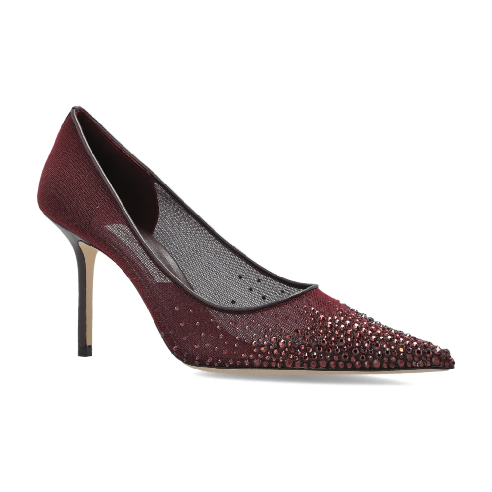 Jimmy Choo Dame Sko Rød 40 EU, - side b