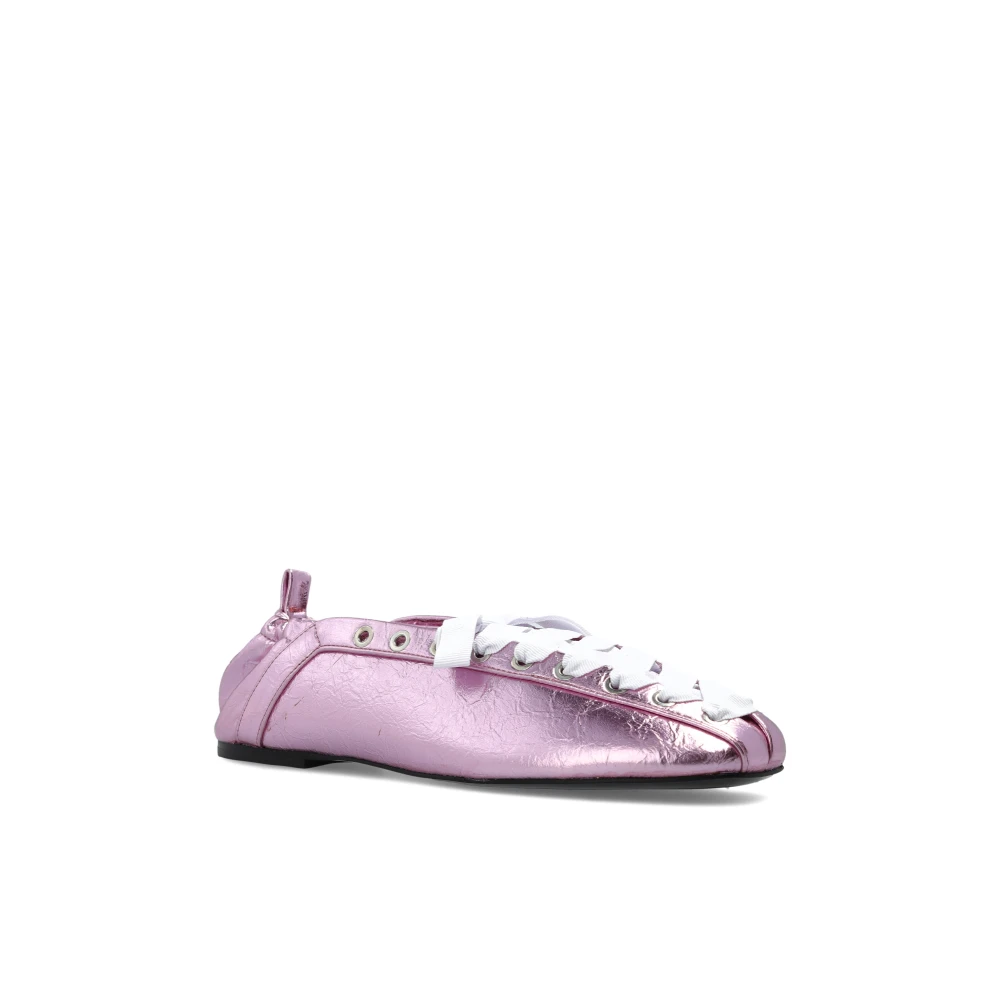 Ganni Dame Sko Rosa 38 EU, - side b