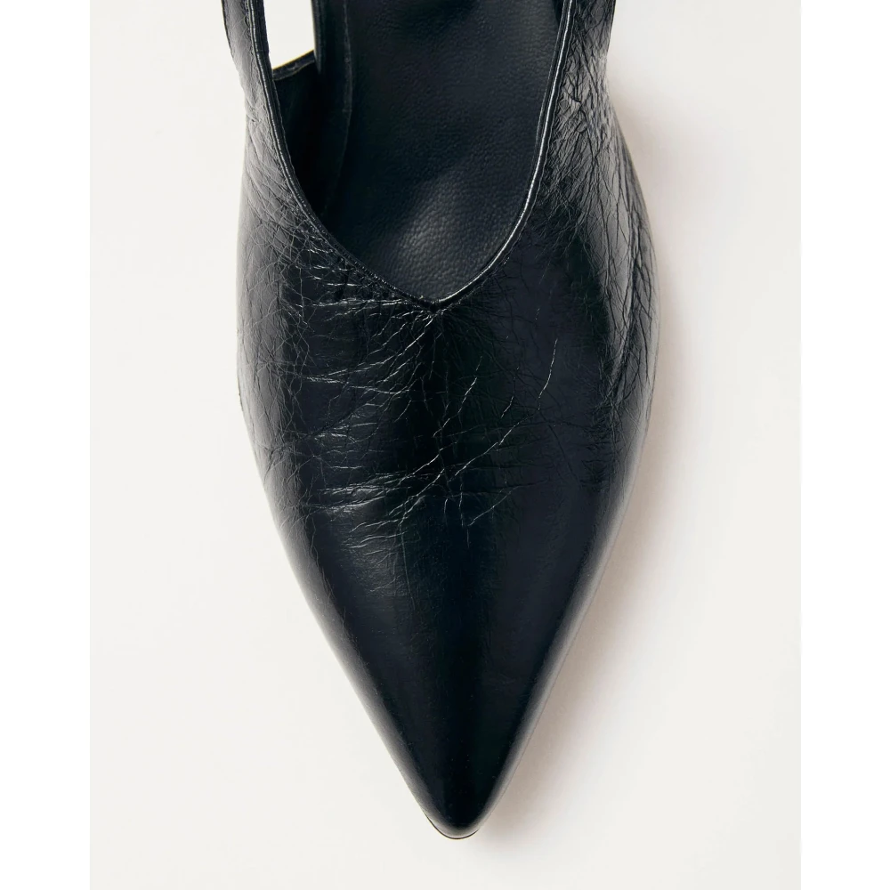 ALOHAS Eros Black Leather Pumps - Black - 36 - side b