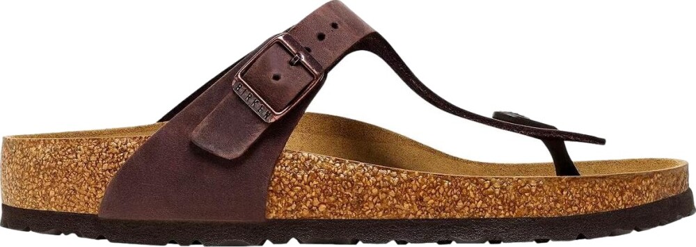 Birkenstock Gizeh Leoi - Brown - 36 - main photo