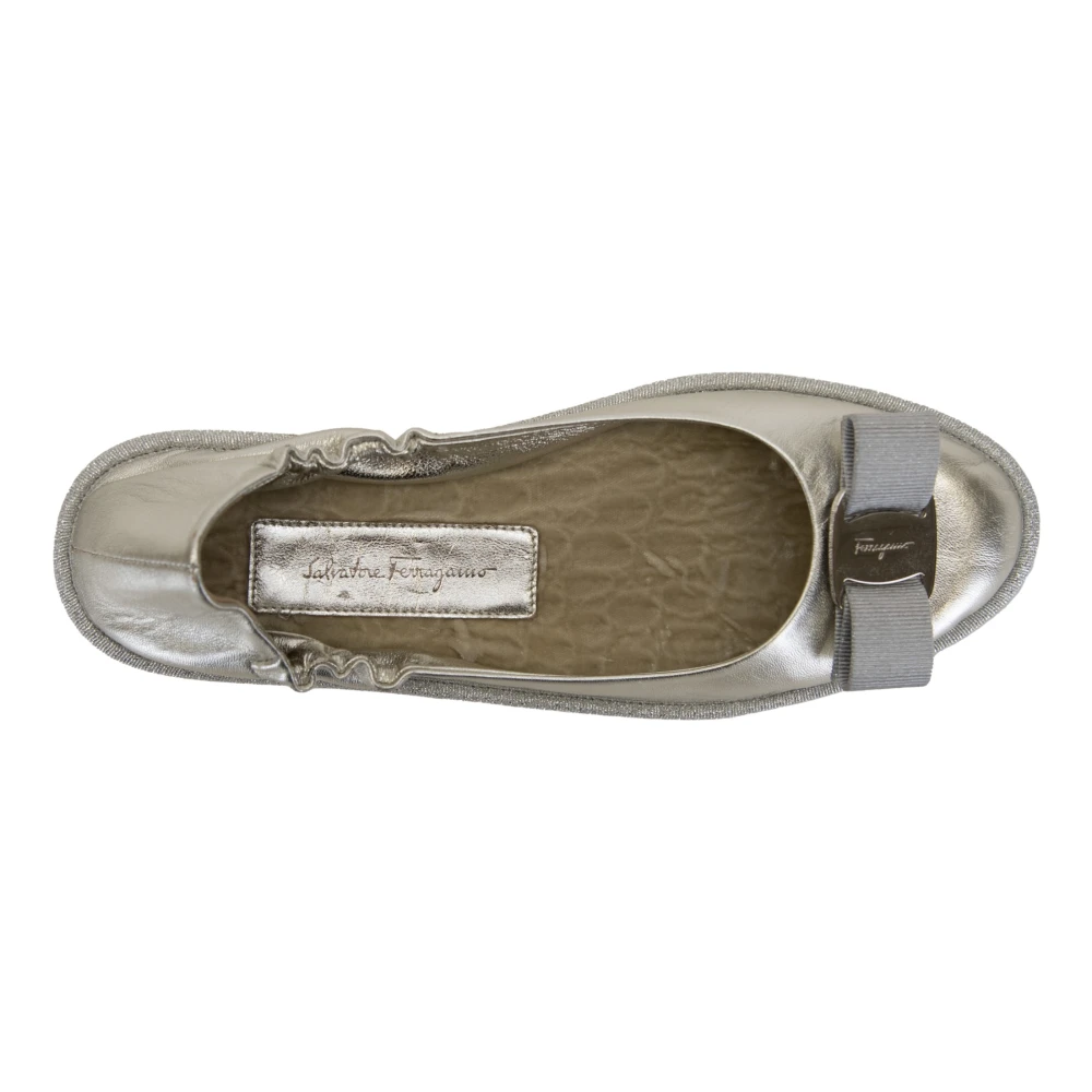 Ferragamo Dame Sko Grå 39 1/2 EU - side b