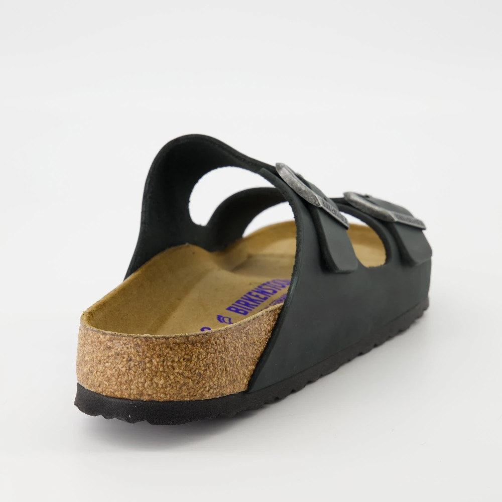 Birkenstock Women's Arizona Soft Footbed Regular Fit Sort 45 Woman - side b
