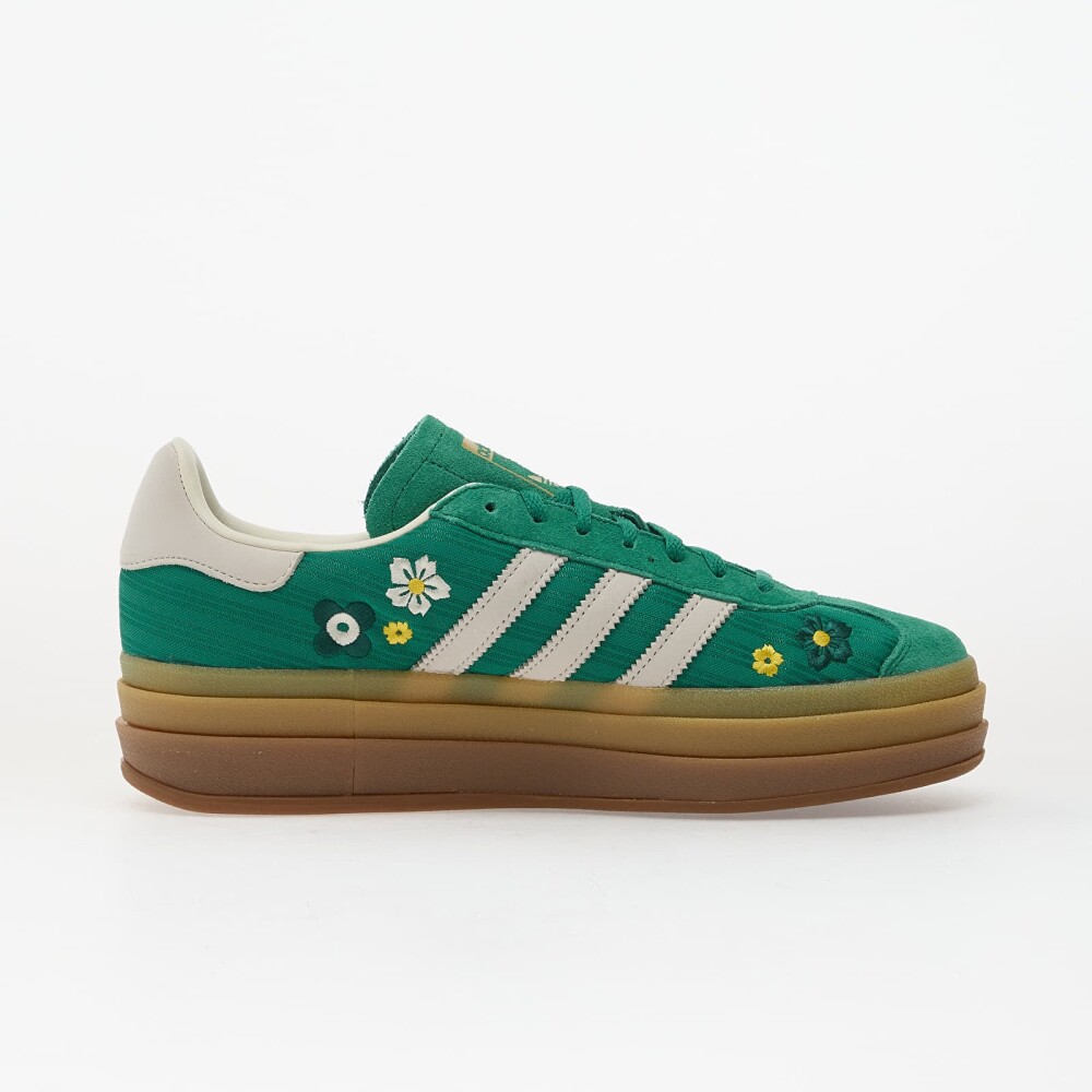 Adidas Originals Gazelle Bold W   Green   39 1/3 - side b