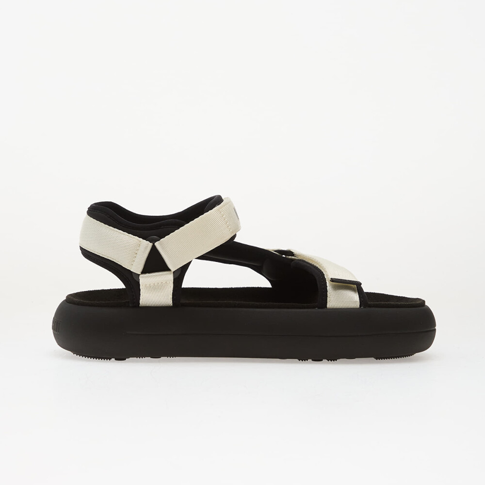 Moon Boot Unisex Super Sandal Black/white 39 - side b