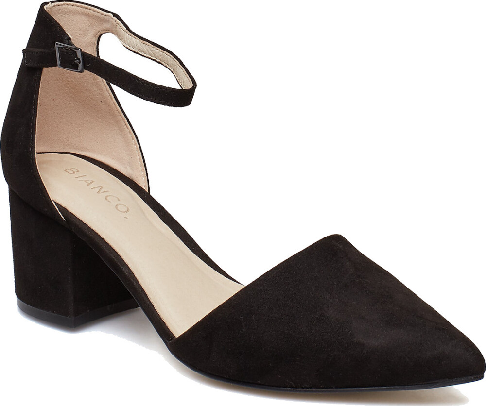 Bianco Biadevived Pump Micro Suede - Black - 41 - main photo