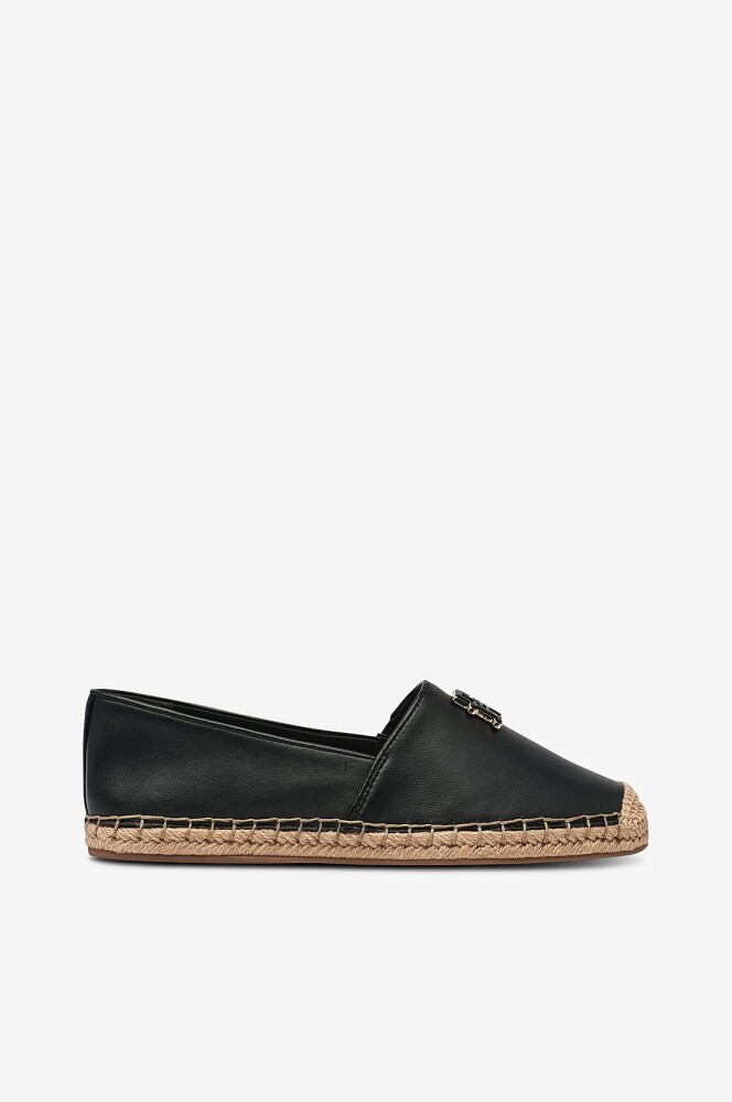 Tommy Hilfiger Espadrillos TH Logo Leather Svart - main photo