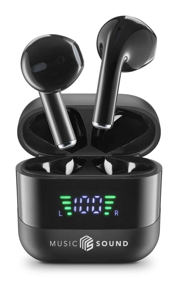 MusicSound SPARK TWS Ørepropper Svart