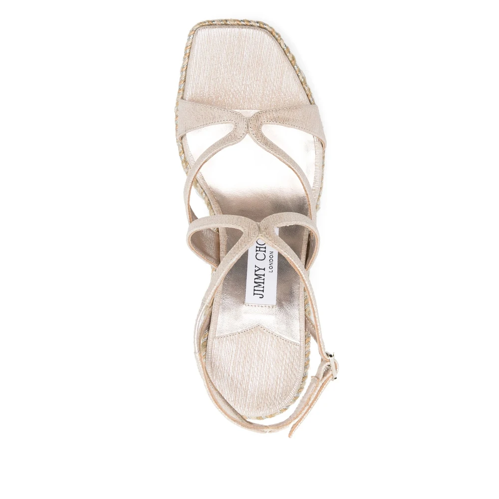 Jimmy Choo Dame Sko Beige 36 EU - side a