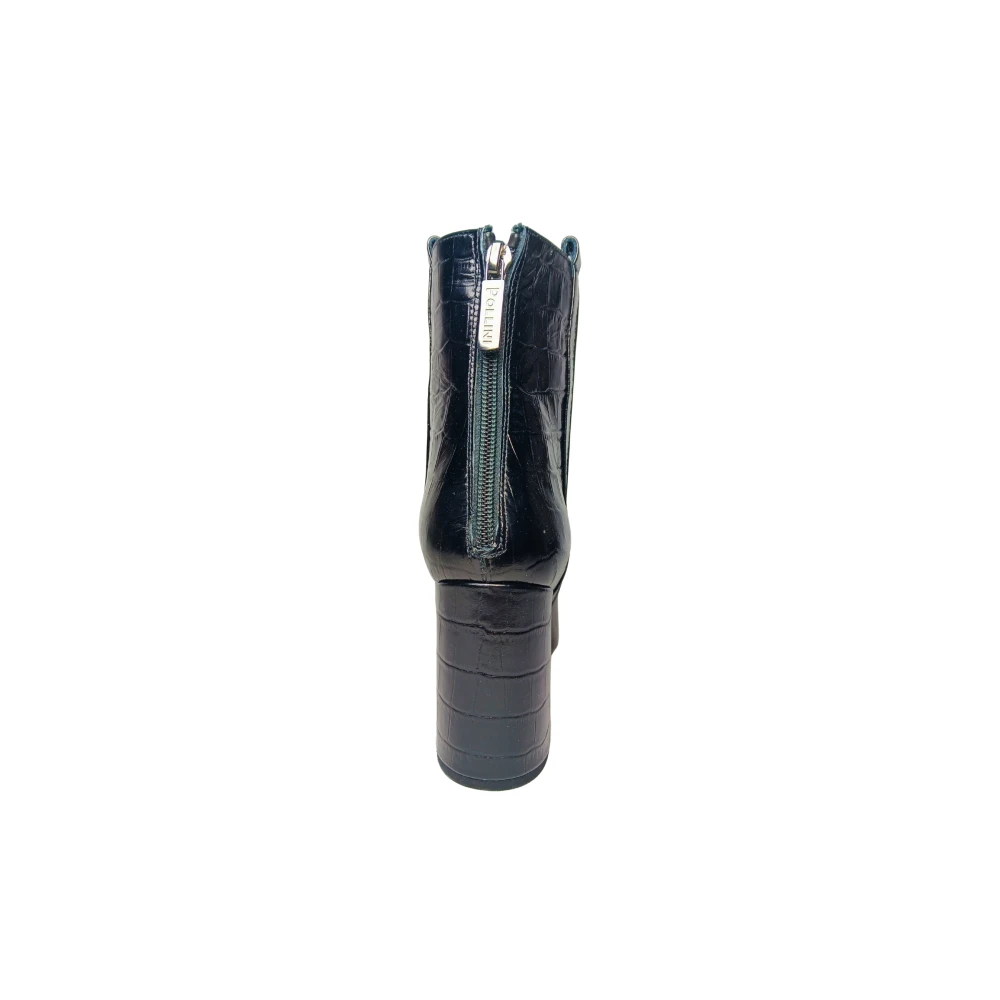 Pollini Dame Sko Svart 37 EU, - side b